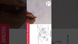 REPRODUCING PIVOT BLOCK IN ISOMETRIC VIEWS engineeringdrawing technicaldrawing machinedrawing [upl. by Rramal151]