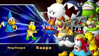 Mario Party 9  Boss Rush  Koopa Troopa Kamek [upl. by Whang442]