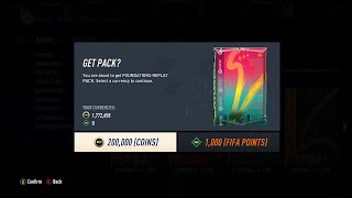 NEW 200K FOUNDATIONS REPLAY PACK OPENED FIFA 23 ULTIMATE TEAM [upl. by Ruella973]