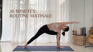 Yoga flow  routine matinale parfaite [upl. by Mukul]