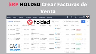 HOLDED ERP Facturas de Venta [upl. by Rosy]