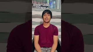 Happy Holi sabhi ko 🙏🏼 holi dhulandi youtubeshorts viral trendingshorts [upl. by Arand774]