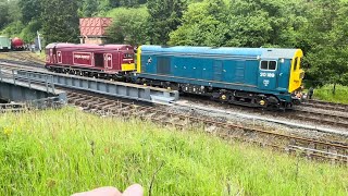 Trains  NYMR Diesel Gala 2024Grosmont GoathlandLevisham Friday 1462024 10 diesel locomotives [upl. by Godart]