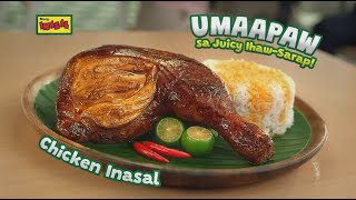 Umaapaw sa IhawSarap Mang Inasal Chicken Inasal [upl. by Charlton]