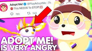 ⚠️BEWARE 🤯HACKER LEAKED ALL THE NEW CHRISTMAS PETS 🔥💢MUST WATCH ADOPT ME ANGRY ROBLOX [upl. by Suraved891]