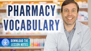 ADVANCED PHARMACY VOCABULARY 💊  Words amp phrases you should know [upl. by Yasmin]