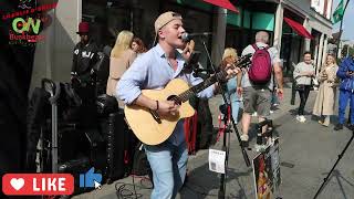 This Buskers Voice Will Give You CHILLS Charlie OBrien Cover Shut Up And Dance by Twenty One Two [upl. by Reinar]