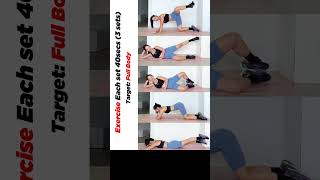 No Equipment Needed Home Workout for Busy People [upl. by Can]