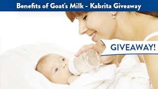 Benefits of Goat’s Milk – Kabrita Giveaway  CloudMom [upl. by Brandy760]