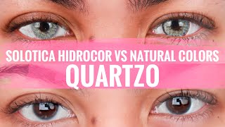 SOLOTICA HIDROCOR VS NATURAL COLOR  QUARTZO 2019 [upl. by Joachima]