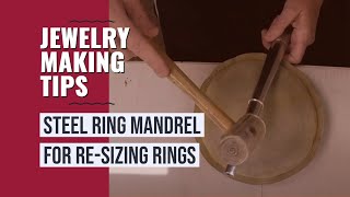 Steel Ring Mandrel  For Sizing amp ReSizing Rings [upl. by Swan335]