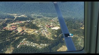 Microsoft Flight Simulator 2020  Flyover Rosebery Tasmania [upl. by Kare]