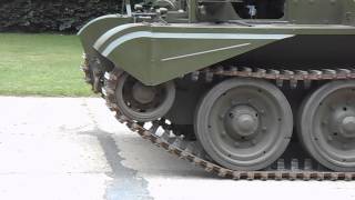 Cromwell Tank at Desert Rats Memorial [upl. by Eidnil364]