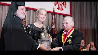 Archons of the Ecumenical Patriarchate Award Yulia Navalnaya the 2024 Athenagoras Human Rights Award [upl. by Llij]