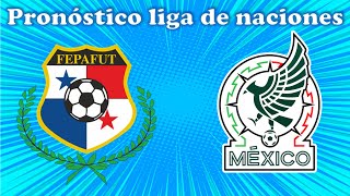 Pronóstico Panamá vs México  Liga de Naciones Concacaf [upl. by Idnew]