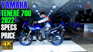 YAMAHA TENERE 700 2022  SPECS  PRICE [upl. by Mosnar]