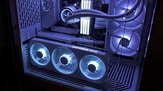 RTX 4070 amp 7700x Gaming PC Build  WHITE HYTE Y60  Benchmarks [upl. by Llatsyrc]