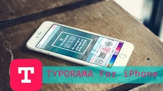 Typorama for iPhone [upl. by Berman]