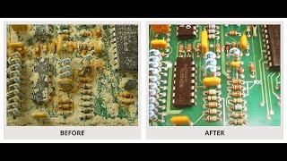 mother board cleaning  electronic pcb cleaning  tv pcb cleaning in indian style [upl. by Haldi]