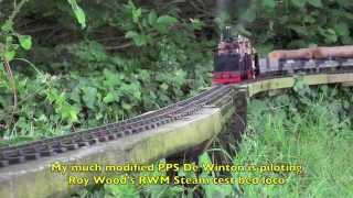 Double De Wintons  Live Steam Garden Railway [upl. by Akerehs]