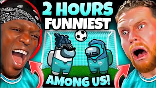 2 HOURS OF ‘FUNNIEST’ SIDEMEN AMONG US [upl. by Okihcim]