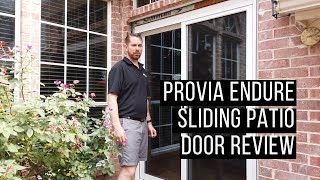 ProVia Endure Sliding Patio Door Review amp Installation [upl. by Bandeen]