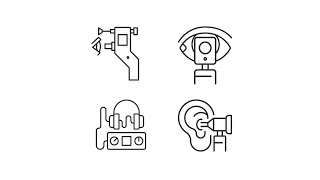 Pack of icons representing medical diagnostic equipment [upl. by Baillie]