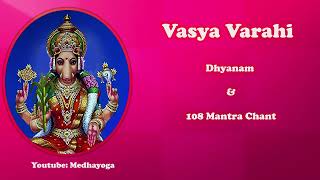 Vasya Varahi Dhyana amp 108 Mantra Chant by Krishna [upl. by Alyakem]