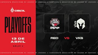 RED Kalunga x Vivo Keyd Stars  CBLOL 2024 1ª Etapa  Playoffs [upl. by Rodge]