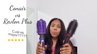 CONAIR InfinitiPro VS Revlon Plus One Step Hair Dryer  Cuál es Mejor Cepillo  Secador de pelo [upl. by Eleirbag]