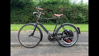 1954 Raleigh Cyclemaster 32cc [upl. by Bettye]