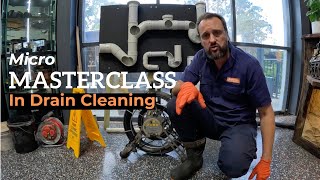 Micro Masterclass in Drain Cleaning [upl. by Lairbag835]