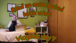 Read an anticipated release wme Vlogmas day 7 [upl. by Meggie851]