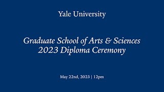 Graduate School of Arts and Sciences  2023 Diploma Ceremony [upl. by Edrei]