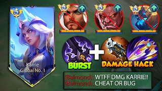 KARRIE FULL DAMAGE BUILD CAN EASILY DOMINATE TANKY ENEMIES🔥 KARRIE BEST BUILD 2024 PLS TRY [upl. by Kutzer]