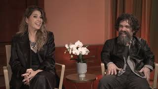 She Came to Me Interview Peter Dinklage amp Marisa Tomei [upl. by Ricoriki356]