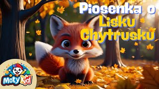 Lisek i jego jesienne przygody 🦊 Wesoła Piosenka dla Dzieci o Lisie [upl. by Aiam]