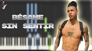 Micro TDH  Besame Sin Sentir  Instrumental Piano Tutorial  Partitura  Karaoke  MIDI [upl. by Ennaid]