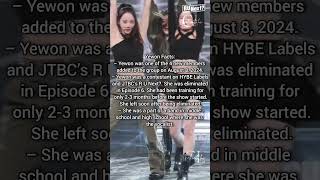 Fifty Fifty new member yewons introduction and facts kpop fiftyfifty yewon kpopsongs shorts [upl. by Nahsin]