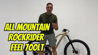 Mtb All Mountain feel 700LT rockrider mtb ciclismo bicicleta allmountain decathlon bike biker [upl. by Nanerb]