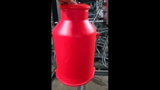 Milk Can BLOW MOULDING MACHINE 30 Ltr ACCUMULATOR Head with 60 Ltr Clamping Unit moulding servo [upl. by Miguel346]