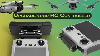 How to Upgrade DJI RC Controller of Mavic 3 Classic Mini 3 pro Mini 4Z Air 3 add ALIENTECH Antennas [upl. by Papert]