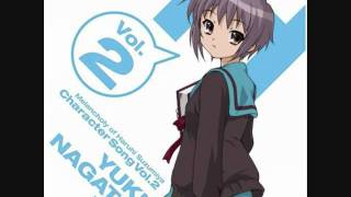 Suzumiya Haruhi no Yūutsu Character song vol 2 Yuki Nagato quotHare Hare Yukaiquot [upl. by Ahsratan]