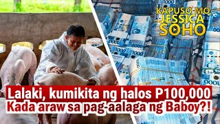 Kapuso Mo Jessica Soho October 13 2024  LALAKI NAGING MILYONARYO DAHIL SA BABOY  KMJSPARODY [upl. by Hildick452]