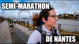 LE SEMIMARATHON DE NANTES 2023 [upl. by Napier242]