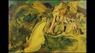 Chaïm Soutine 18931943  Landscape paintings by Chaim Soutine  Part I [upl. by Aikemehs]