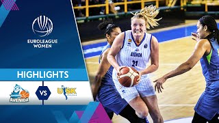 Perfumerias Avenida Salamanca  ZVVZ USK Praha  Highlights  EuroLeague Women 202122 [upl. by Yerhpmuh59]