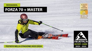 Rossignol Forza 70 Master  NeveItalia  Ski Test  20232024 [upl. by Dlopoel]