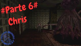 Resident Evil 1 Directors Cut PS1 Chris Parte 6  Derrotando a Planta 42  Guarita [upl. by Swart536]