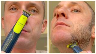 Philips OneBlade Removes Beard in Seconds [upl. by Gathers690]